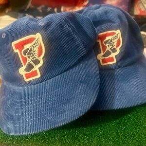 Ralph Lauren Blue x Red Corduroy P-Wing Cap